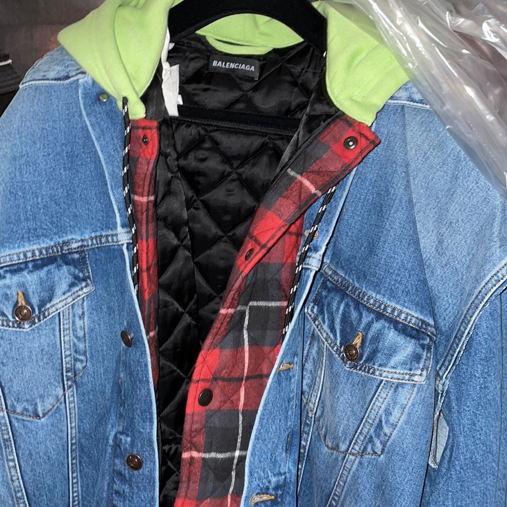 Balenciaga jean jacket